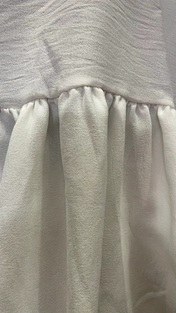 Ensemble blanche courte, vue 2