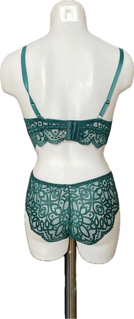 Ensemble Sous-vêtements vert, vue 2