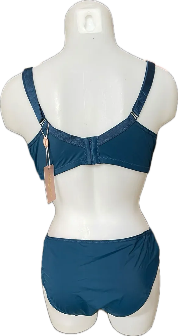 Ensemble sous-vêtements bleu, vue 2