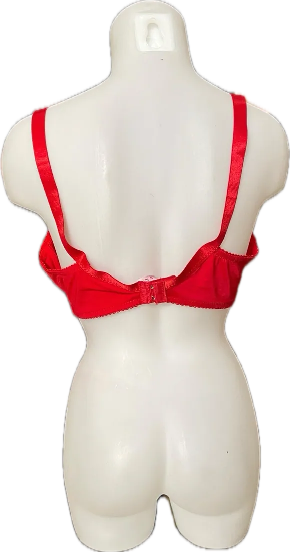 Soutien-gorge rouge, vue 2
