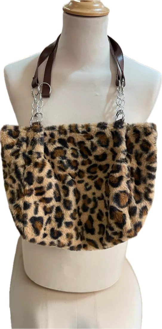 Sac léopard, vue 2