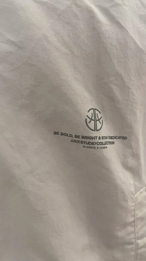 Veste blanc gris, vue 3