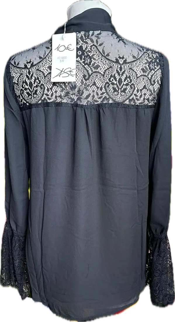 T-shirt manche longue dentelle, vue 4
