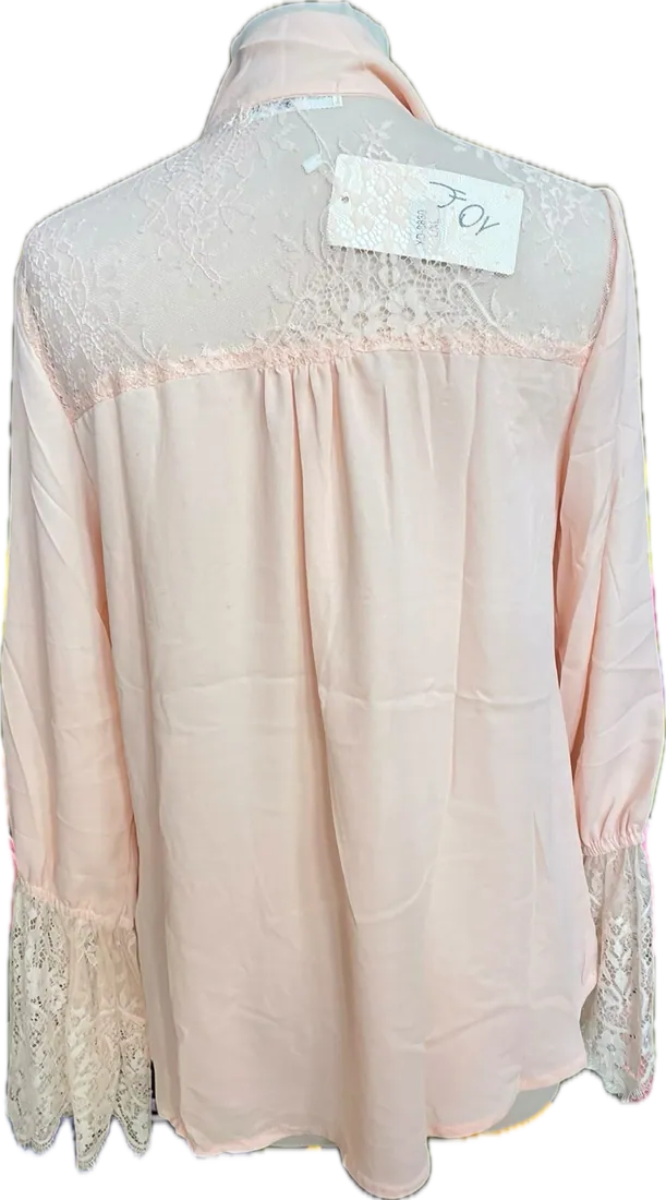 T-shirt manche longue dentelle, vue 6