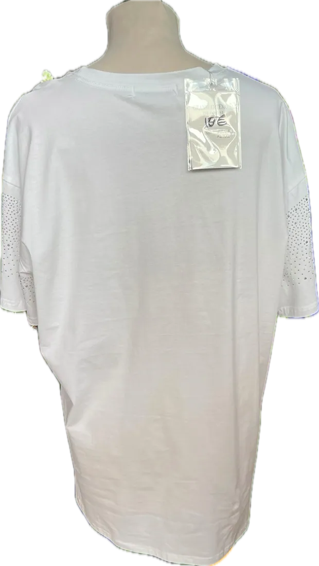 T-shirt paillettes, vue 2