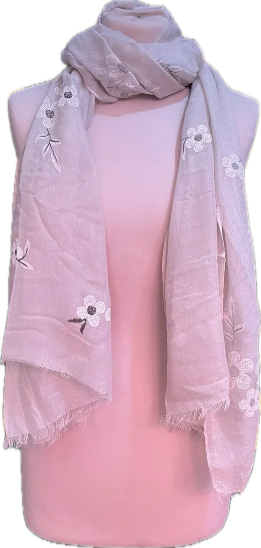 Foulard à fleurs, vue 4