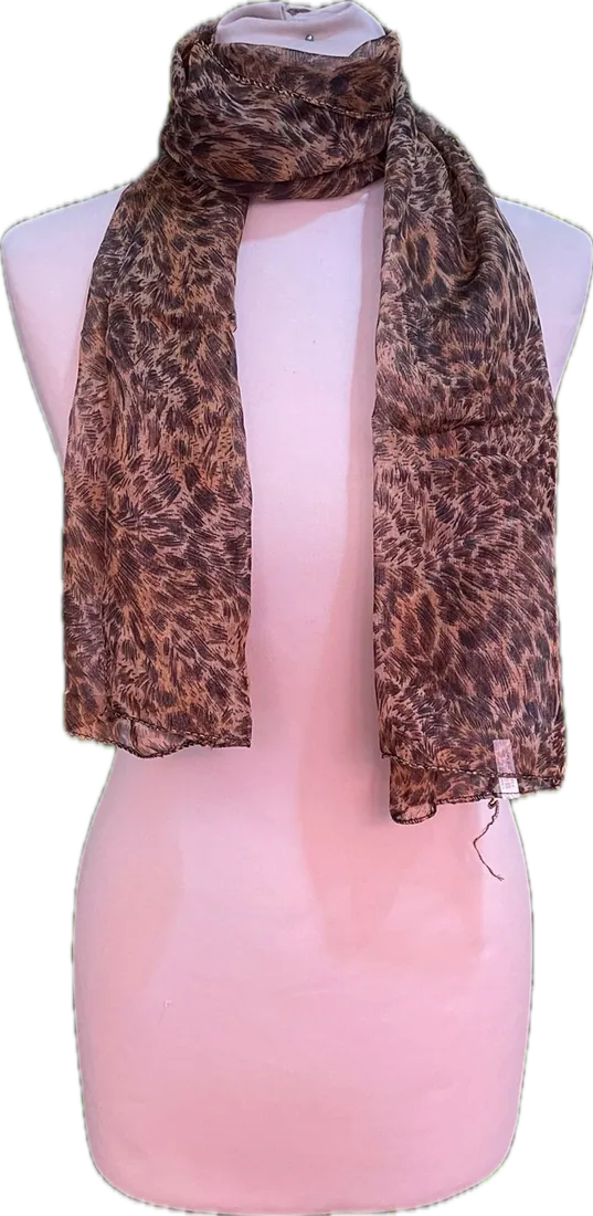 Foulard léopard, vue 6