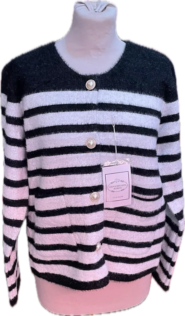 Gilet rayé