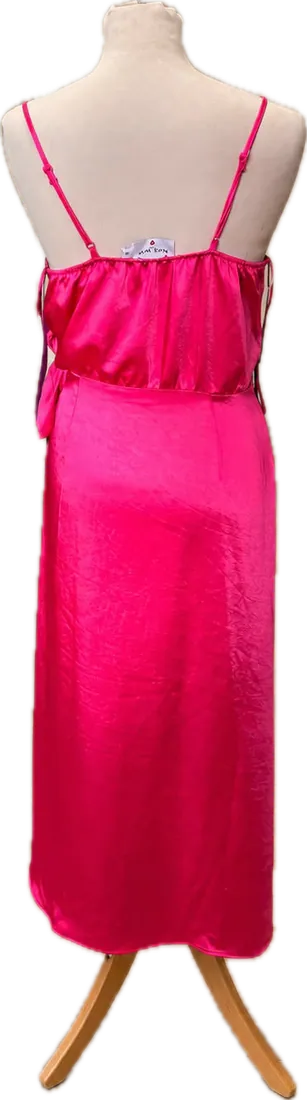 Robe rose fuchsia NAF NAF, Taille 36 et 40, vue 2