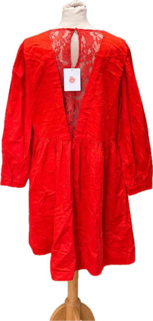 Robe NAF NAF rouge neuve, vue 2