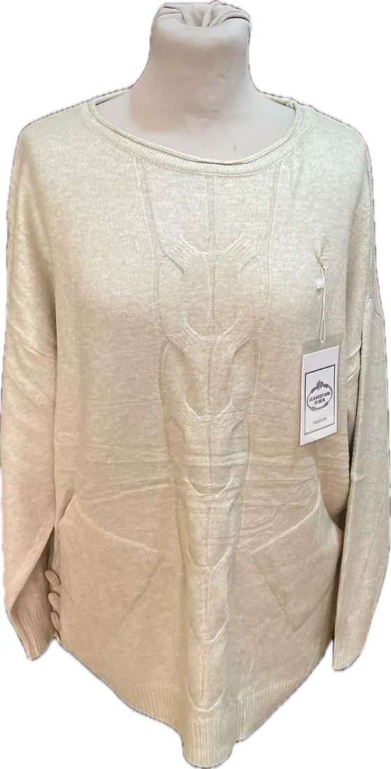 Pull avec boutons