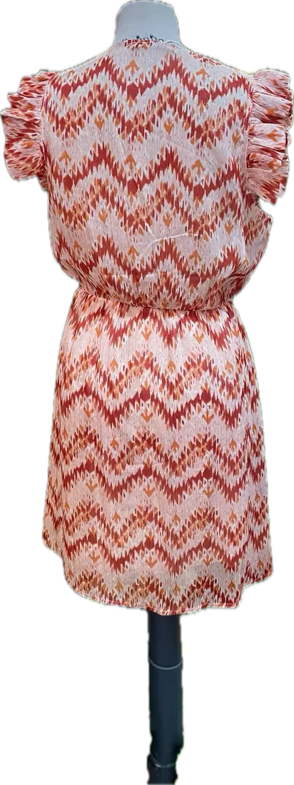 Robe orange, vue 2