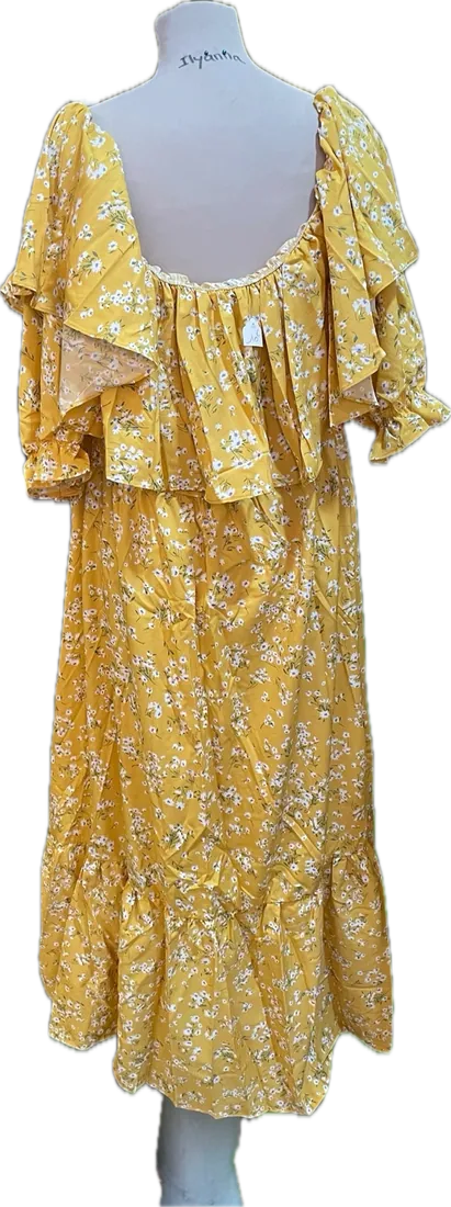 Robe fleurie, vue 2