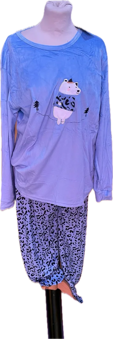 Ensemble pyjama ours, vue 2
