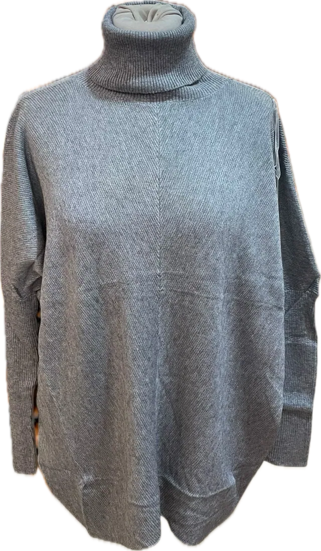 Col roulé oversize