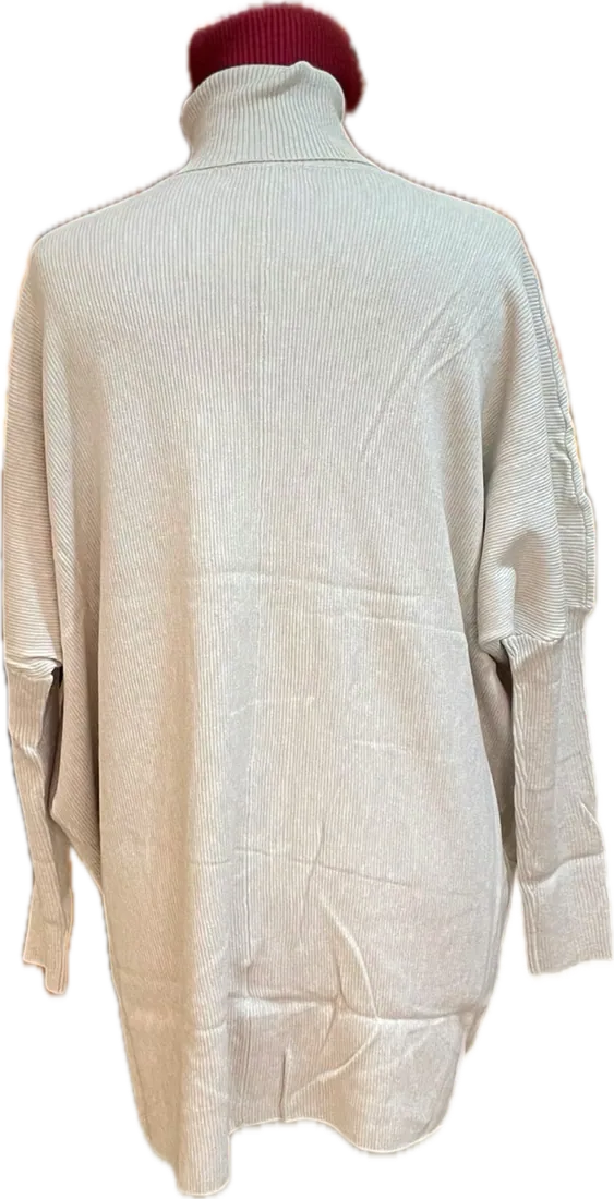 Col roulé oversize