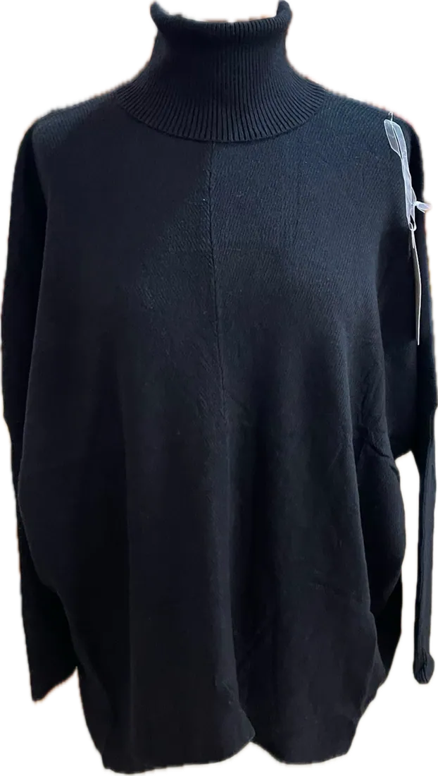 Col roulé oversize