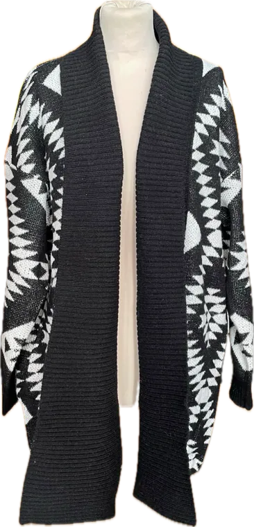 Gilet noir et blanc taille TU