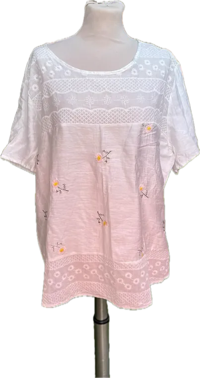T-shirt à fleur