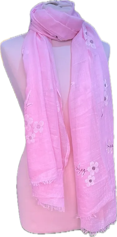 Foulard à fleurs