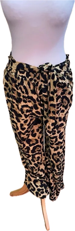Pantalon léger léopard