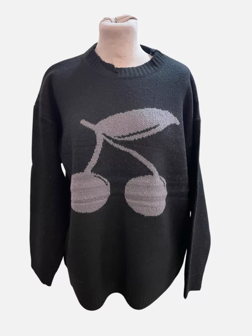 Pull cerise