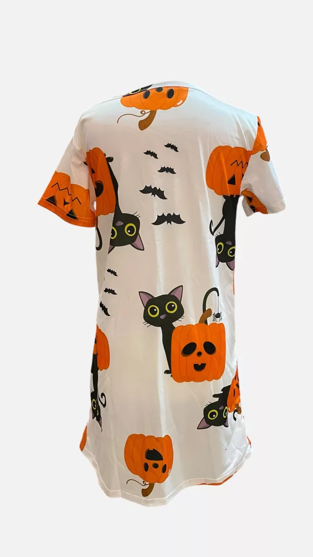 Robe Halloween, vue 2