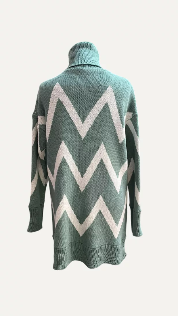 Robe pull, vue 2